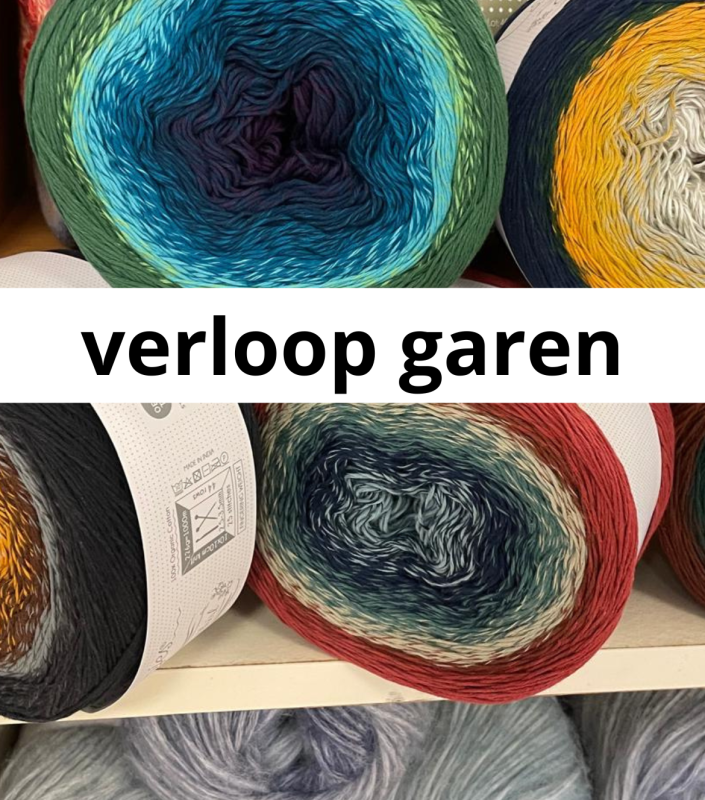 verloopgaren kleurverloop