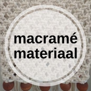 macramé materiaal Macramé materiaal