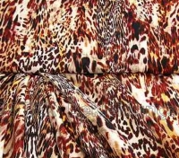 soepele tijgerprint in reebruine kleuren