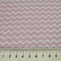 Gütermann : lila met witte zigzag streep