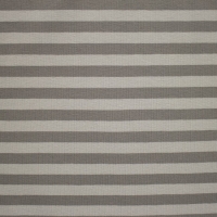 streep tricot taupe met grijs