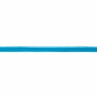 aqua blauw elastisch piping/ paspelband