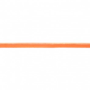oranje elastisch piping/ paspelband