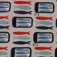 lichtblauw vissen tricot