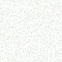 Wit op wit quiltkatoen met takjes bedrukt