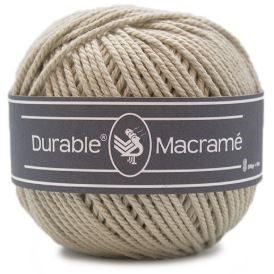 Durable macramé 3 mm dik linnen kleur