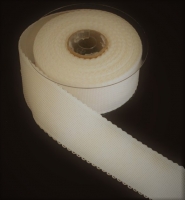 aida borduurrand 5 cm roomwit