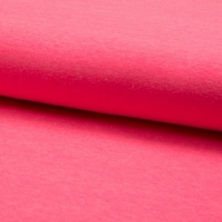 Neon roze katoenen tricot
