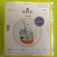 Dmc borduurpakket in ring van 15 cm (incl. alle materialen)