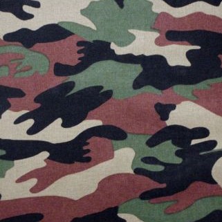 camouflage leger katoen