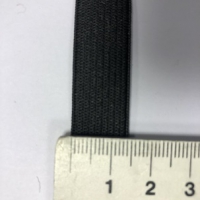 wit of zwart elastiek 1,5 cm breed