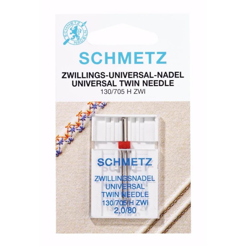 schmetz tweelingnaald 2 /80 universeel