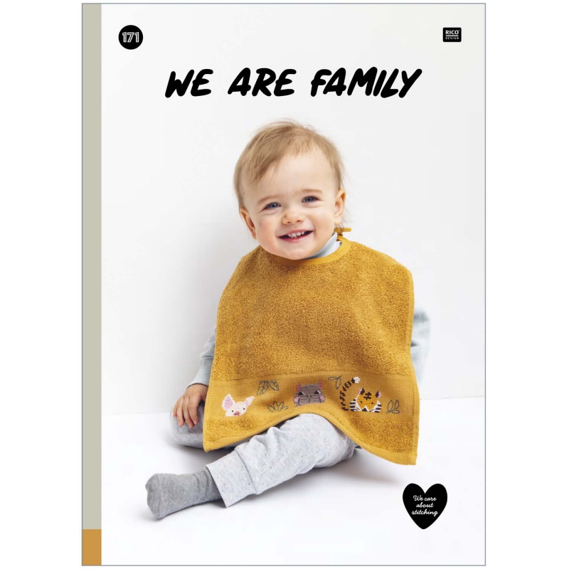 Baby borduurboekje van Rico no. 171 :  We are family