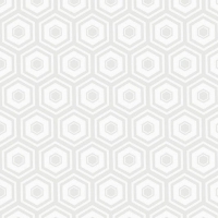 quiltstof wit op wit van camelot met hexagons
