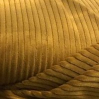 goudkleurige soepele polyester stretch ribfluweel