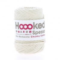 5mm. garen Hoooked spesso, amandel creme