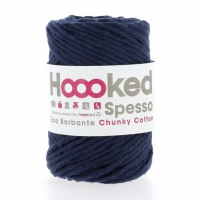 5mm. garen Hoooked Spesso marine blauw