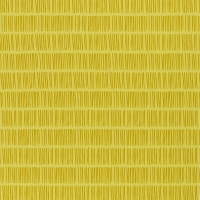 Speelse gele katoenen tricot met oranje streepjes