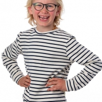 Patroon kinder sweater met lange mouw (maat 98-140)