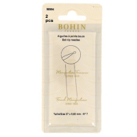 Ball-tip naald no.7, bolletjes naalden van Bohin