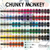 Chunky Monkey van Scheepjes, 93 kleuren