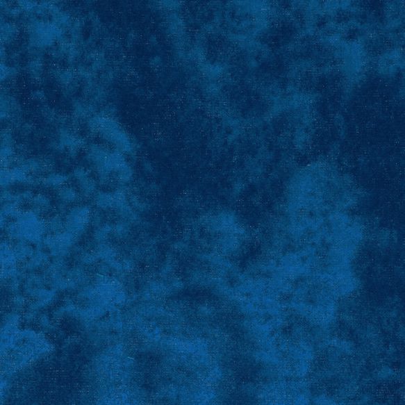 Blauw gewolkt quiltkatoen van tissu de Marie
