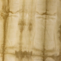 Tie Dye katoen goud bruin