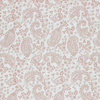 wit hydrofiel met roze paisley motieven