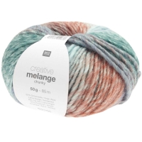 Rico creative melange chunky, verloopgaren met wol