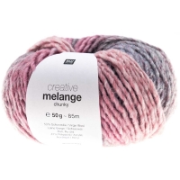 Rico creative melange chunky, verloopgaren met wol