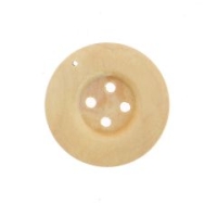 Grote houten knoop 4 cm  doorsnede