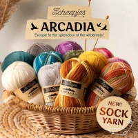 Arcadia Striped sokkenwol van Scheepjes