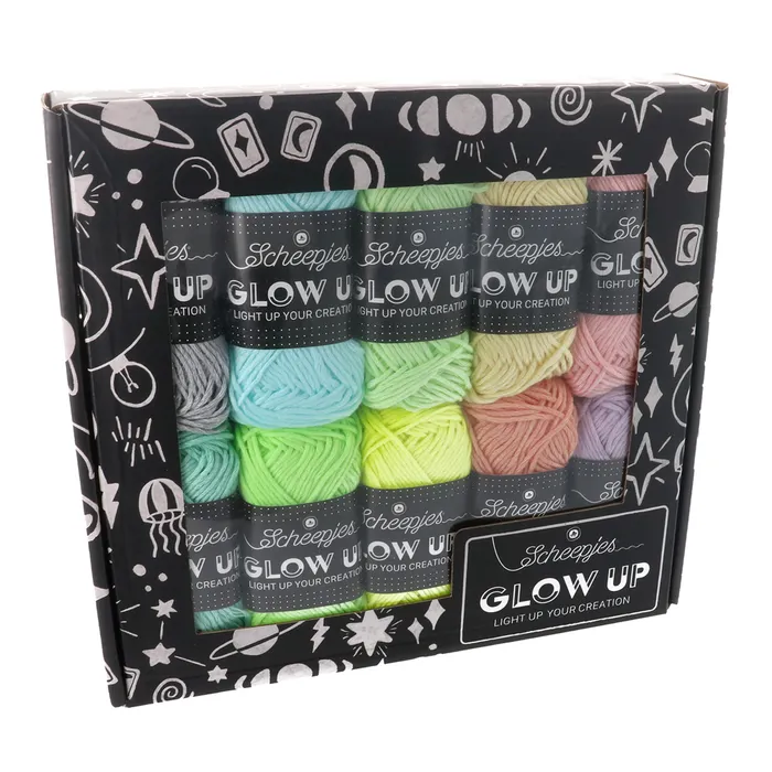 Glow up, glow in the dark  colourpack