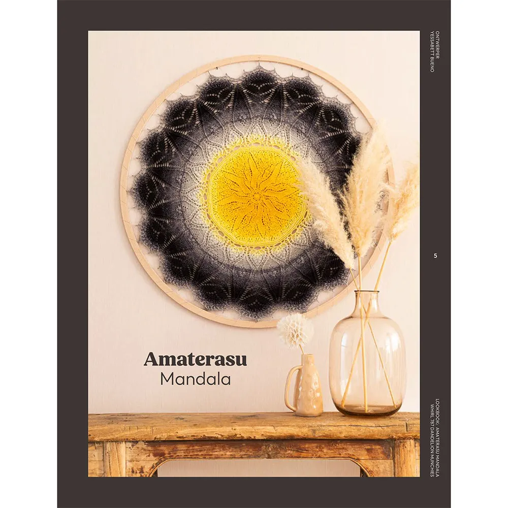 Portfolio whirl, 3 haakpatronen van mandela's