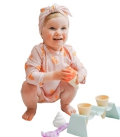 Naaipatroon badkleding voor meisjes maat 62 t/m 98