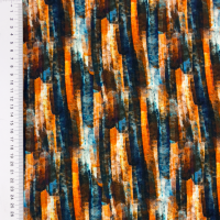 abstract streep dessin digitale katoenen tricot