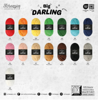 Big darling, chenille garen voor nld 8 - 10