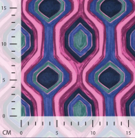 stretch cyclaam retro print