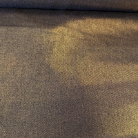 Zwart denim met goud gloed