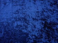 kobaltblauwe velours de panne