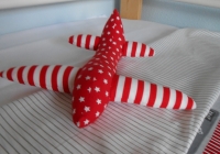 DIY pakket knuffel vliegtuig